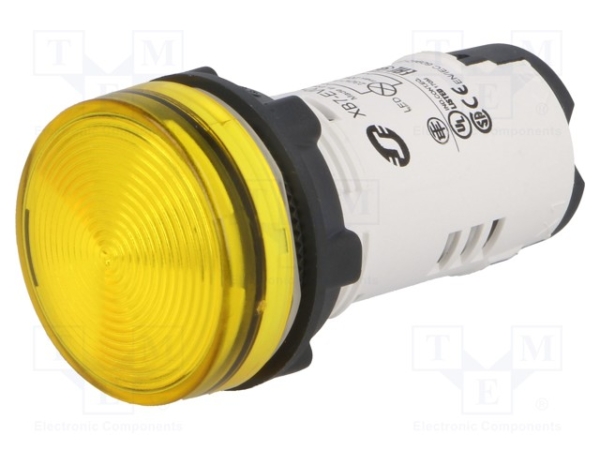 چراغ سیگنال باکالیت زرد اشنایدر مدل XB7EV65P